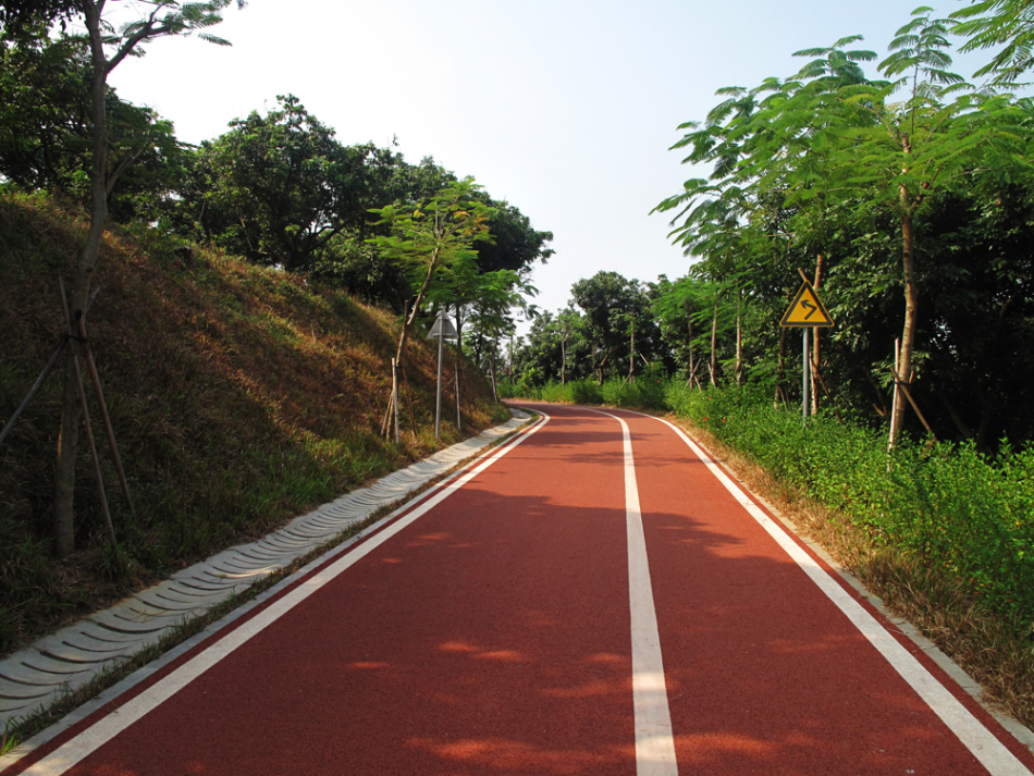 綠道材料，綠道施工，綠道路面，綠道